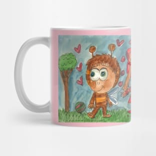 Children in Masquerade Costumes Mug